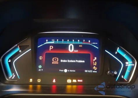 2018 Honda Odyssey Ex-L z USA, uszkodzony, nr VIN 5FNRL6H78JB030014